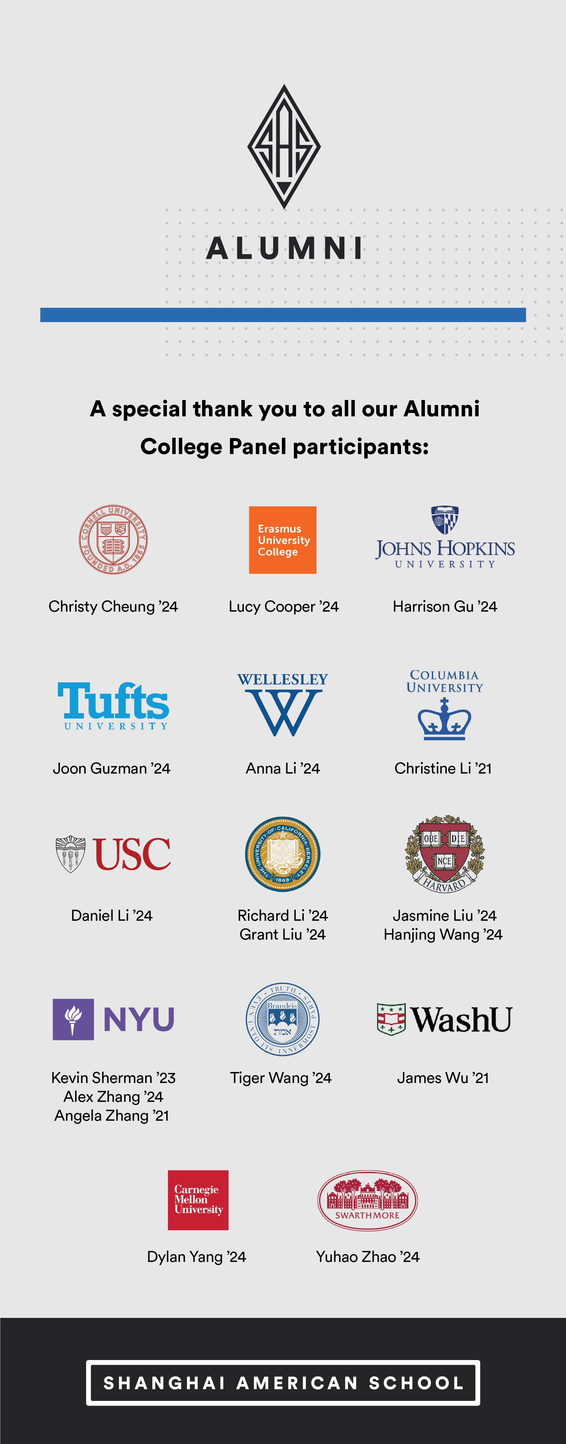 0117 Alumni College Panel Poster